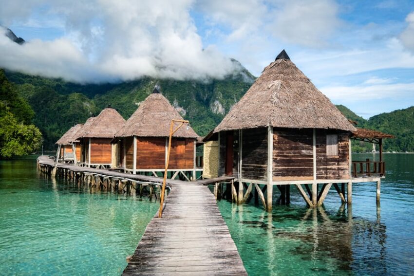 remote nature tourism on Seram Island