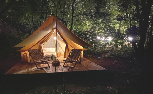 Camping on Sumba Island